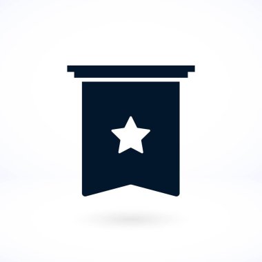 Yıldız simgesi vektör