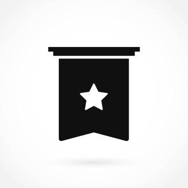 Yıldız simgesi vektör