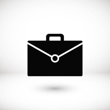 çanta simge vektör