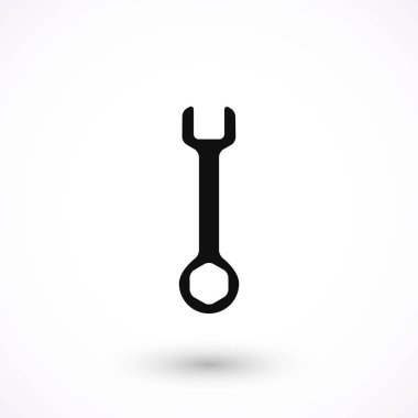 İngiliz anahtarı anahtar işareti simgesi