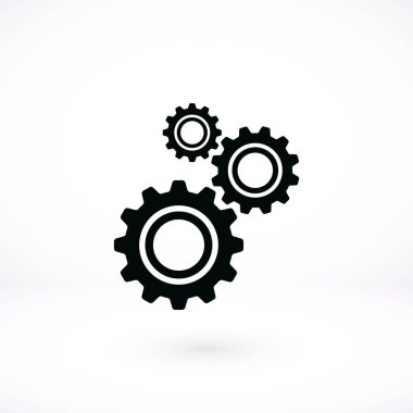 dişli simge vektör