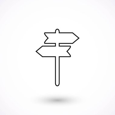 İmza posta vektör simgesi