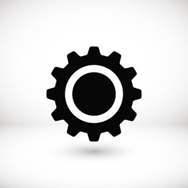 dişli simge vektör