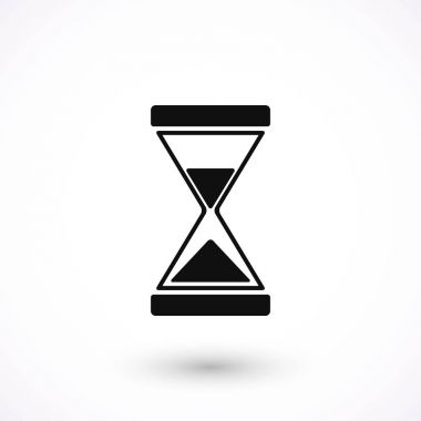 kum saati simgesi vektör