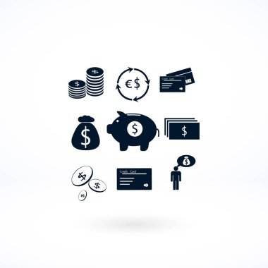 Finans ve para simgesi