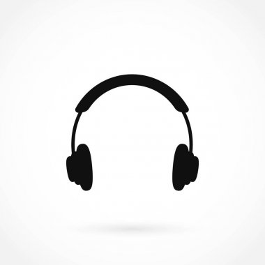 Kulaklık simge vektör