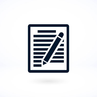 Kağıt vektör simgesi