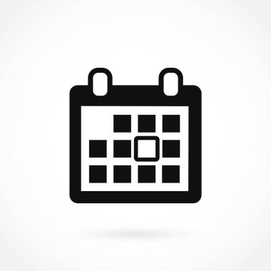 Takvim vektörü simgesi
