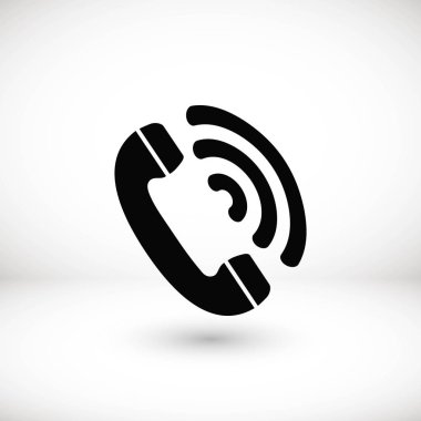 telefon alıcısı vektör simgesi