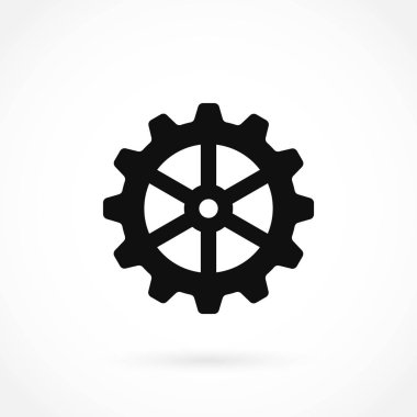 dişli simge vektör