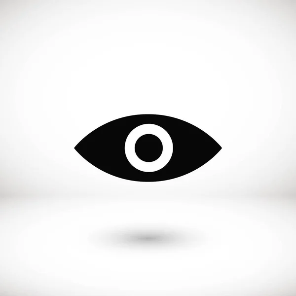 Vettore icona occhio — Vettoriale Stock
