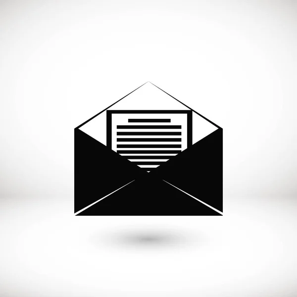 Icône de signe de courrier , — Image vectorielle