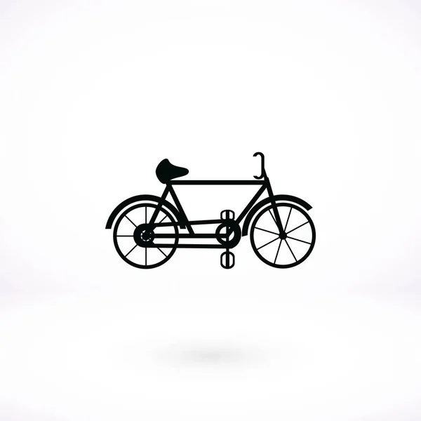 Fiets vector pictogram — Stockvector