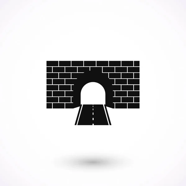Vektorové ikony tunelu — Stockový vektor