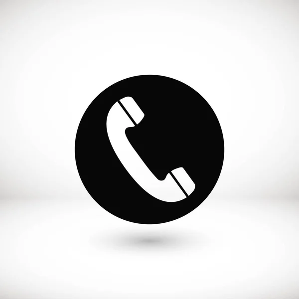 Ikona wektora odbiornika telefonu — Wektor stockowy
