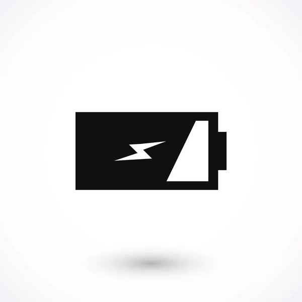 Batterij pictogram vector — Stockvector