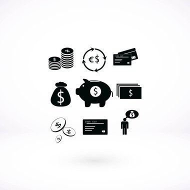 Finans ve para simgesi