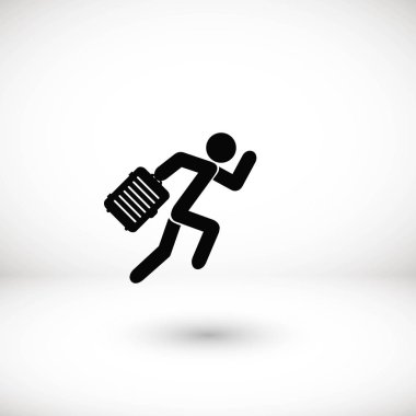 İnsanlar çanta simgesi