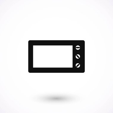 mikrodalga fırın vektör simgesi