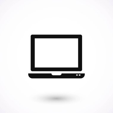 vektör monitör simgesini