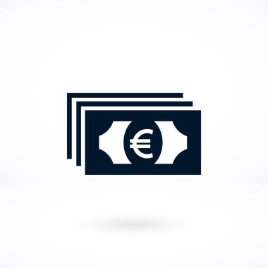 Euro vektör simgesi