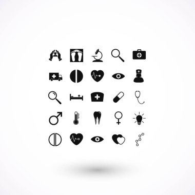 tıbbi simge vektör