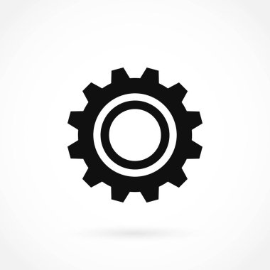 dişli vektör simgesi