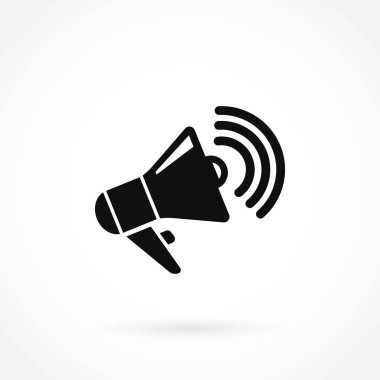 Hoparlör simgesi vektör