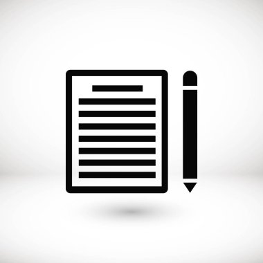 Kağıt simge vektör