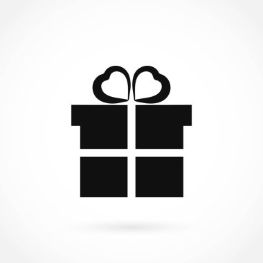 hediye simge vektör