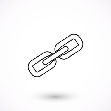 Zincir bağlantı simge vektör