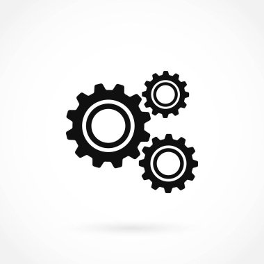 dişli simge vektör