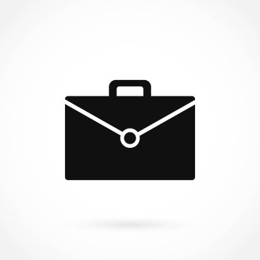 çanta simge vektör