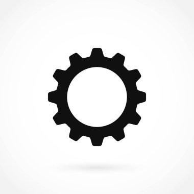 dişli simge vektör