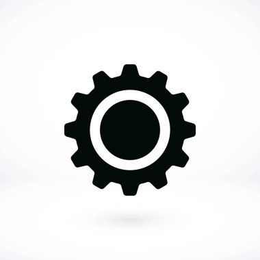 dişli simge vektör