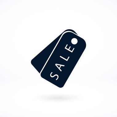 Satılık bir ses etiketi simgesi, vektör