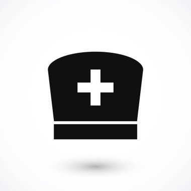 Düz hemşire simgesi