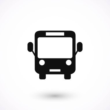 otobüs simge vektör