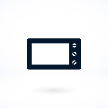 mikrodalga fırın vektör simgesi