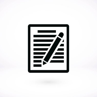 Kağıt vektör simgesi