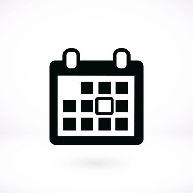 Takvim vektörü simgesi