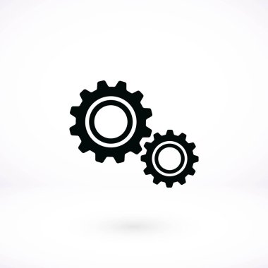 dişli simge vektör