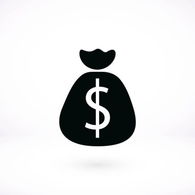 Para çantası işareti simgesi