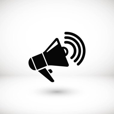 Hoparlör simgesi vektör