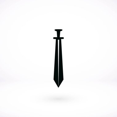 kılıç simge vektör