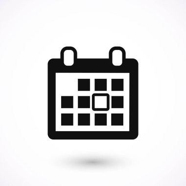 Takvim vektörü simgesi