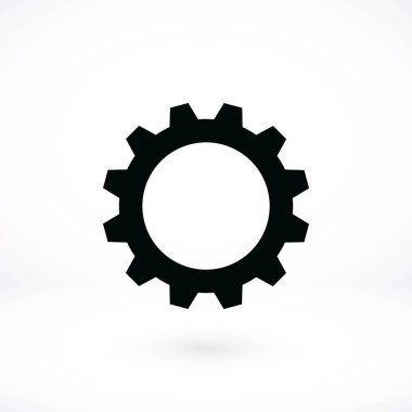 dişli simge vektör