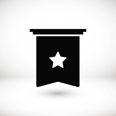 Yıldız simgesi vektör