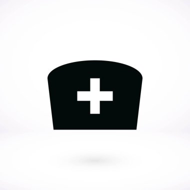 Düz hemşire simgesi