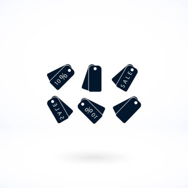 alışveriş simgeler vektör